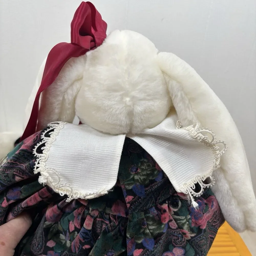 VTG Bunnies By The Bay Mercedes Velour Balloon‎ Romper Plush Bunny 26”- TAGS